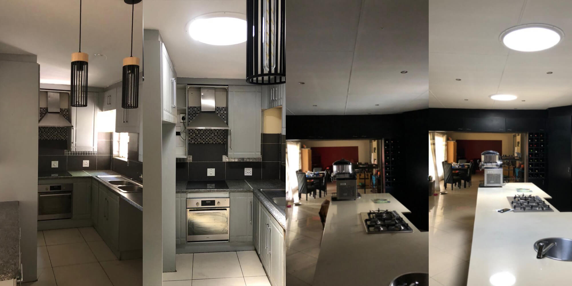 Skylight fitted in a Gauteng kitchen ceiling
