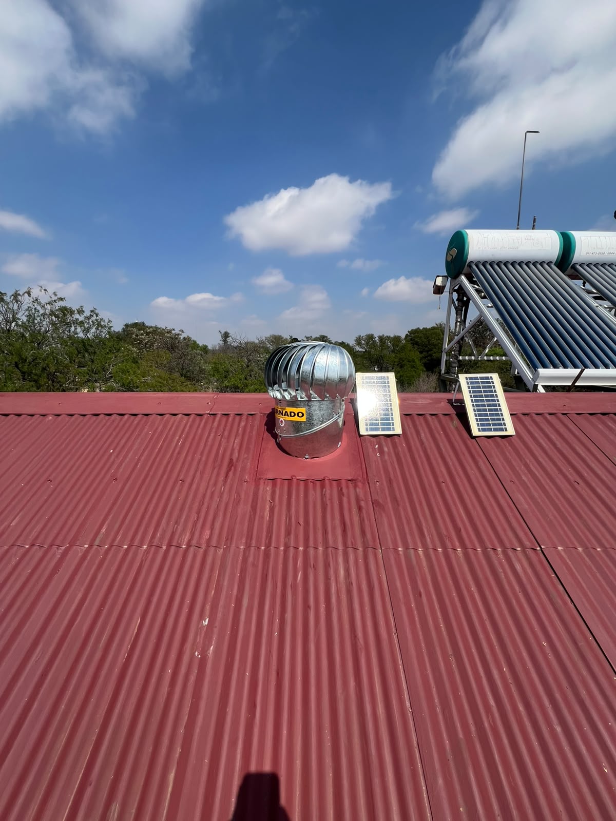 Tornado Turbine Ventilator Installation in Centurion